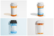 Medicine Plastic Bottle Mockup Set, a Packaging Mockup by Remnand Studio (Thumbnail 7 of 10)