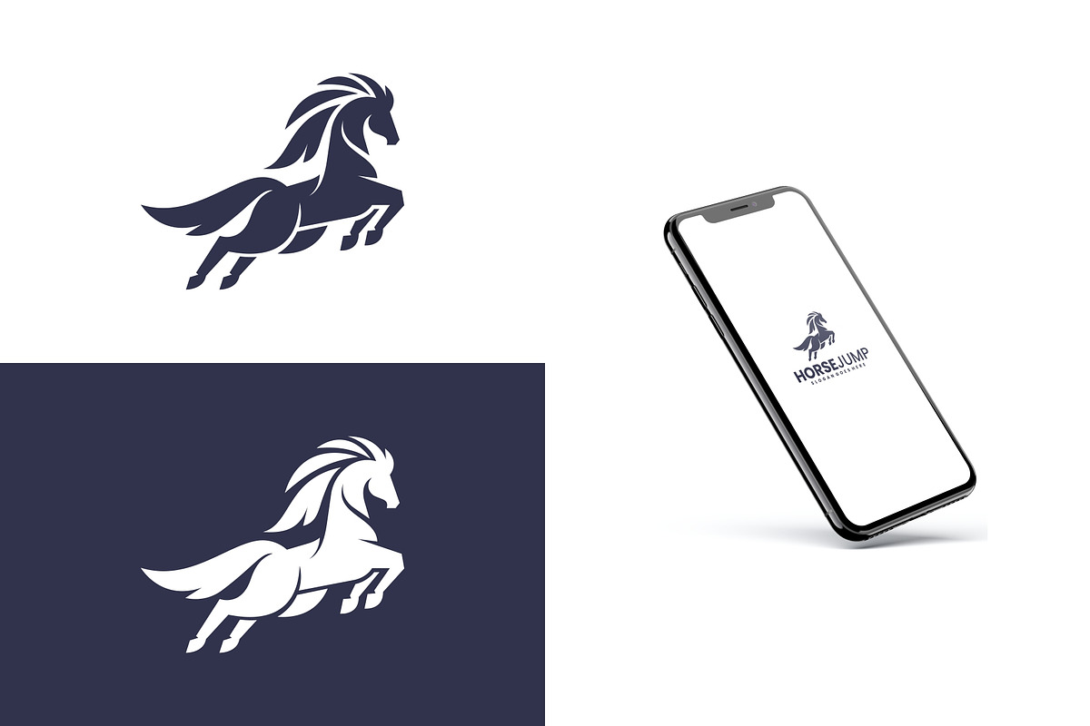 Silhouette Horse Logo Design, a Branding & Logo Template by Artnivora.Std (Photo 3 of 4)