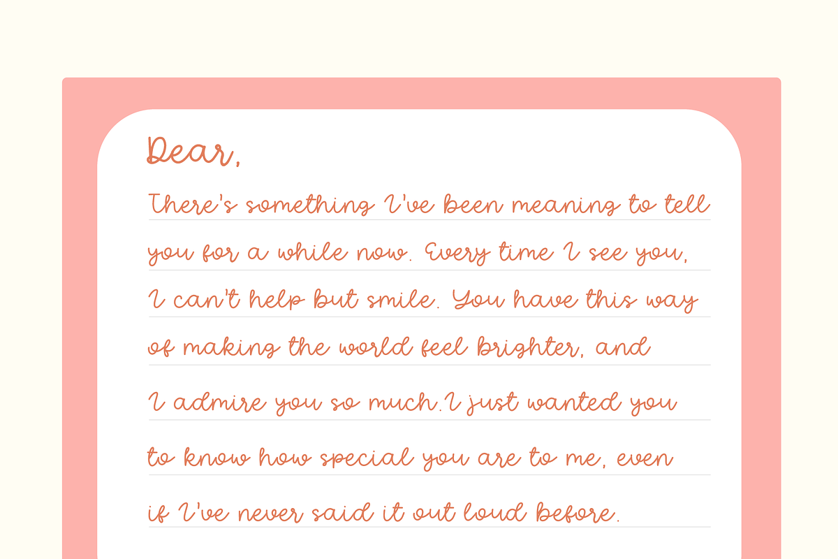 LOVE PEACH LOVELY DUO FONT, a Font by Kanink Studio (Photo 4 of 9)