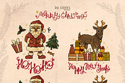 Merry Christmas, a Seasonal Illustration by Ink Stories (Thumbnail 11 of 25)