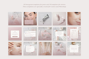 300 Instagram Beauty Templates