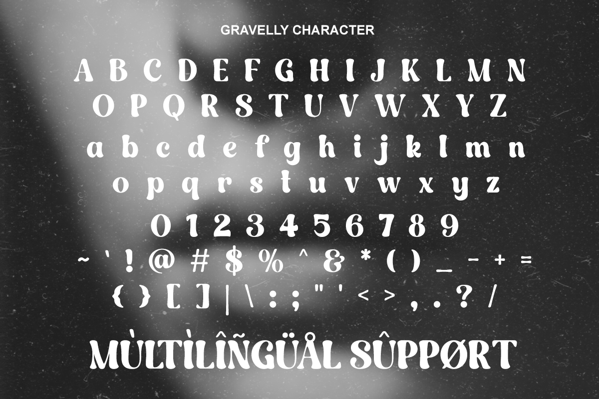 Gravelly - Bold Retro Font, a Serif Font by RagamKata (Photo 9 of 10)