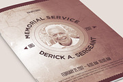 Remembrance Funeral Program Bundle, a Brochure Template by loswl (Thumbnail 5 of 9)