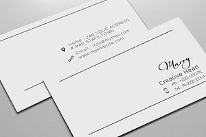 Simple & Clean Business Cards