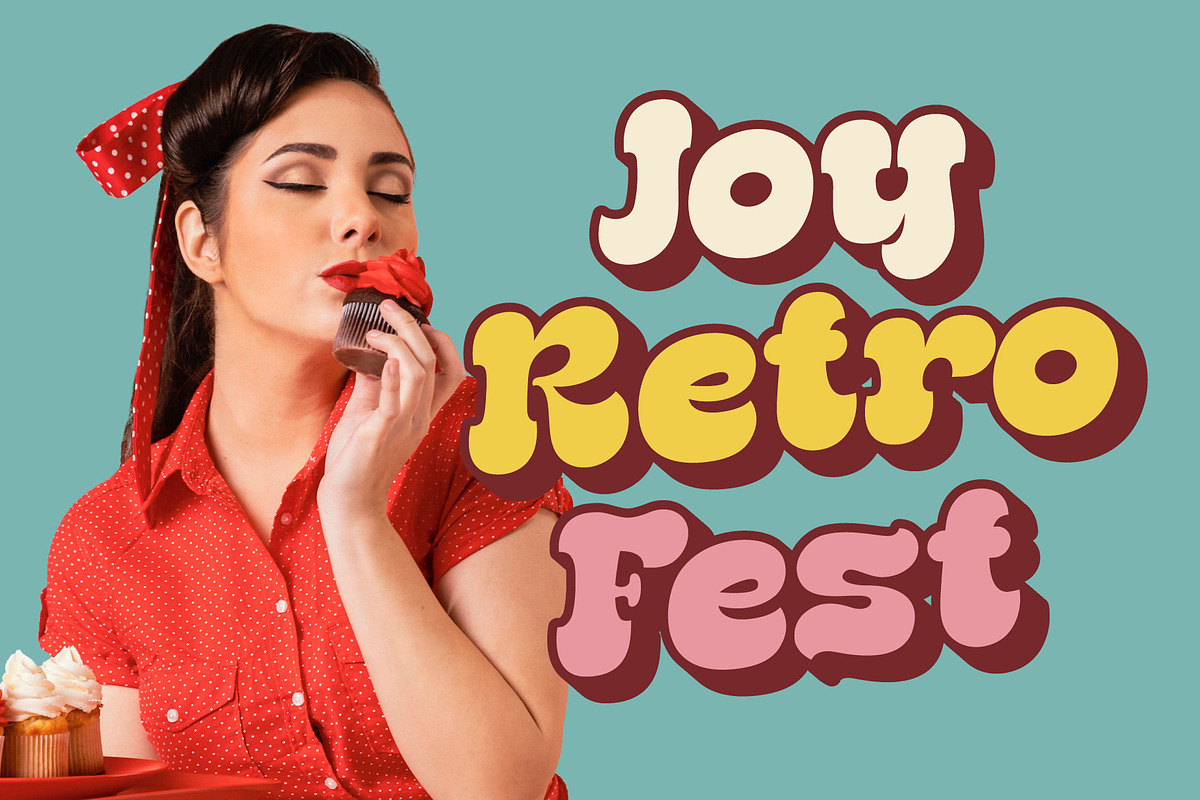 Retro Lover Font, a Handwritten Font by KengGraphic (Photo 6 of 10)