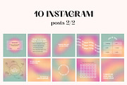 Canva Retro Dreams Instagram Bundle, a Social Media Template by Alice Store (Thumbnail 4 of 8)