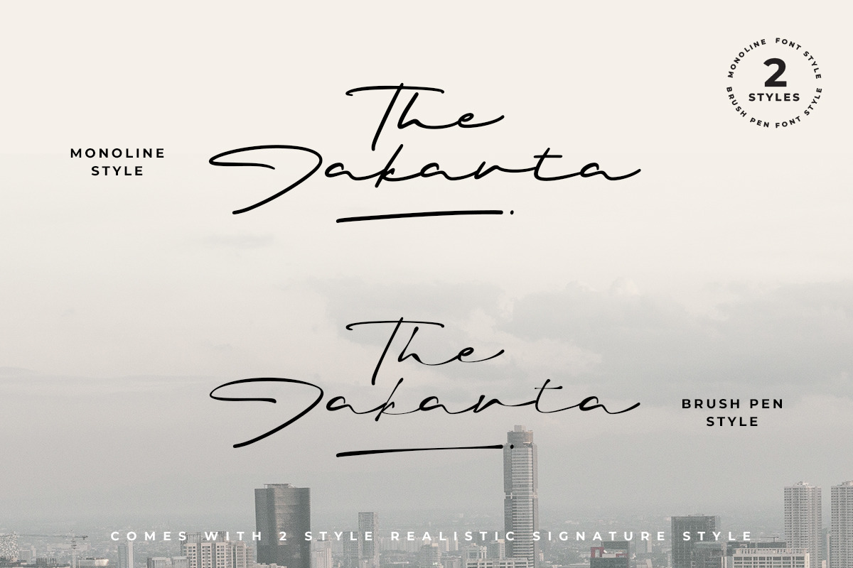 Briana | 2 Styles Signature Font, a Script Font by Scratch Design (Photo 3 of 15)