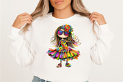 Cute Summer Girls Clipart Bundle., an Illustration by SVGArt (Thumbnail 3 of 9)