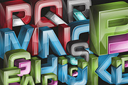 MEGA PACK 3D LETTERING, an Object Graphic by HypeWorksCo (Thumbnail 4 of 5)