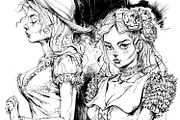 INK. 41+ Clip Studio inking brushes, a Brush Add-On by Eldar Zakirov's (Thumbnail 8 of 17)