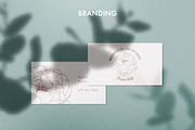 Outlined & Watercolor Peonies, an Illustration by sarahnuzum (Thumbnail 4 of 6)
