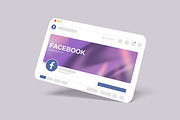 Facebook Cover Mockup, a Wearable Device Mockup by xavier_studio (Thumbnail 2 of 5)