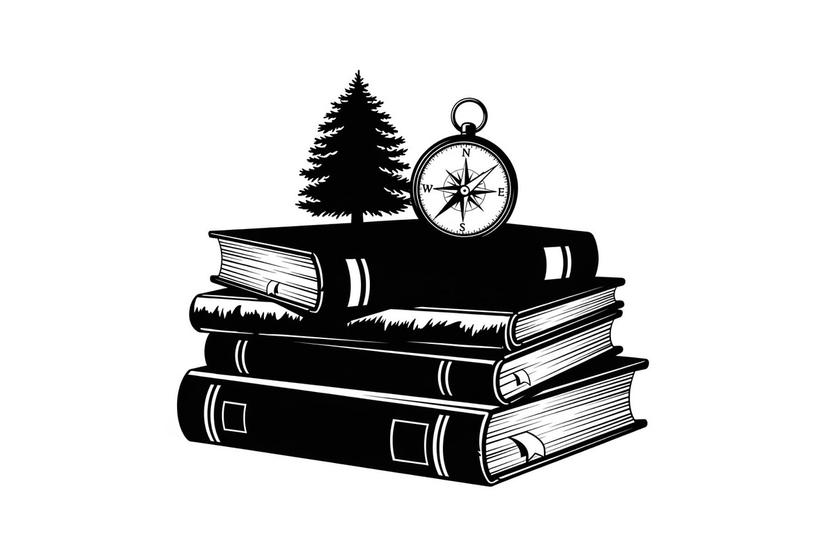 Vintage Book Stack Adventure Bundle, an Illustration by Designs_River (Photo 27 of 31)