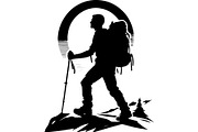 Hiking Adventure Vector Set, an Object Graphic by Creativeshirt (Thumbnail 10 of 13)