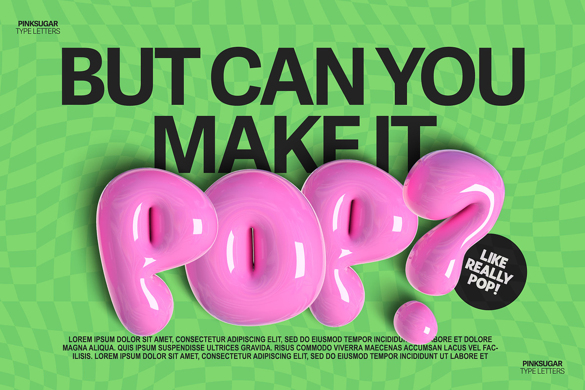 Pink Sugar Letters and SVG Font, a Sans Serif Font by Nicky Laatz (Photo 2 of 9)
