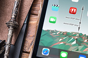 iPad Air Mockup Set - 7 Photo PSD, an iPad Mockup by mockupgeek (Thumbnail 4 of 6)