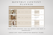 Social Media Content Planner, a Templates & Theme by BRANDcontent (Thumbnail 3 of 9)