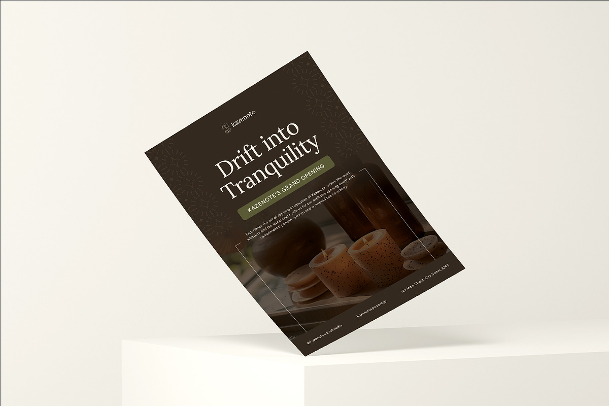 Kazenotior - Flyer Template, a Flyer Template by Fannan Studio (Photo 3 of 3)