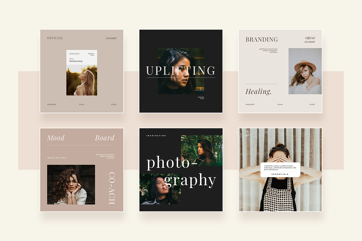 Minimalist Instagram Post & Story, a Social Media Template by peterdraw (Photo 6 of 11)