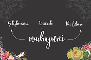 Bendong black (20%Off), a Script Font by santalubia (Thumbnail 4 of 5)