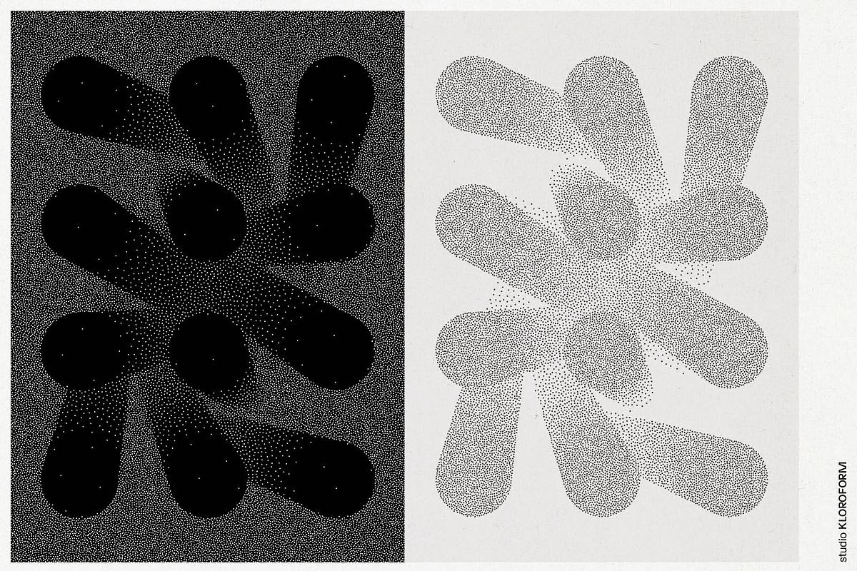 Stipple 3 - 75 Backgrounds & Objects, a Background Graphic by kloroform (Photo 17 of 19)