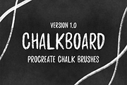 Chalkboard 1.0 for Procreate, a Brush Add-On by Design av MAD (Thumbnail 1 of 5)