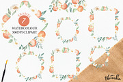 Orange Blossom 35 Watercolor Package, an Object Graphic by Bloomella (Thumbnail 5 of 6)