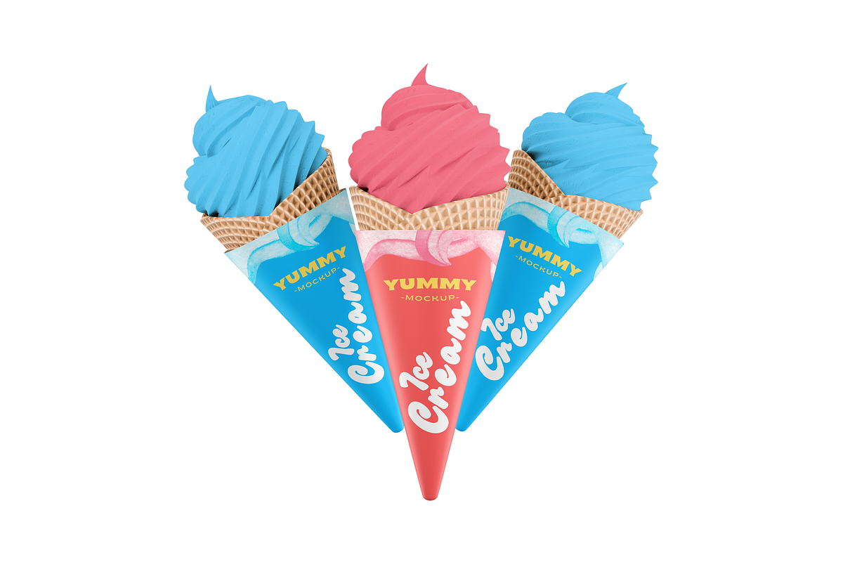 Ice Cream Mockup, a Cups & Container Mockup by DSNA Mockup (Photo 5 of 5)