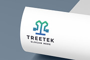 Modern Tree Logo - Digital & Green, a Branding & Logo Template by Design_Planet (Thumbnail 1 of 2)