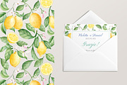 Lemons Wedding Suite, an Invitation Template by Corina Moscu (Thumbnail 2 of 5)