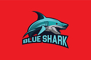 Blue Shark Mascot, a Branding & Logo Template by Thirtypath Studio (Thumbnail 3 of 3)