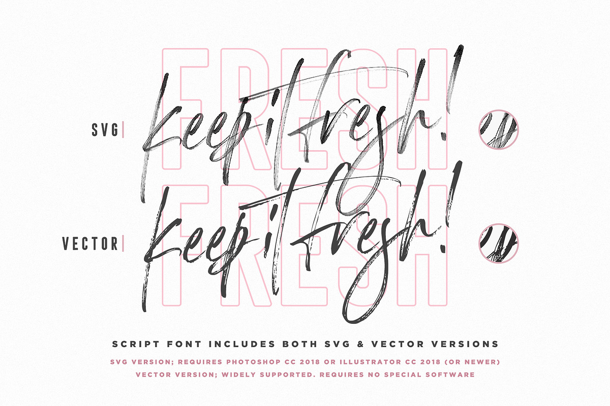 Havana Sunset Font Duo + SVG preview 6