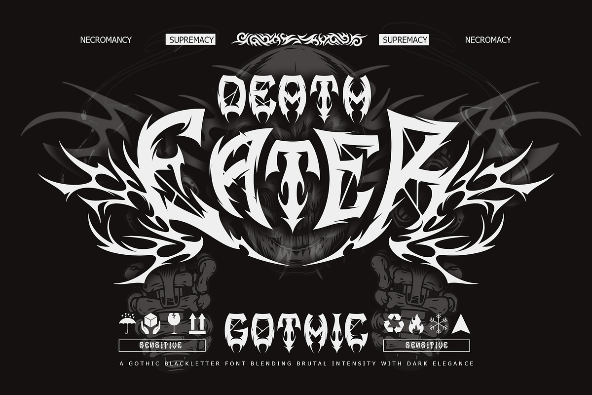Demon Crown – Gothic Font, a Blackletter Font by Letterara (Photo 7 of 15)