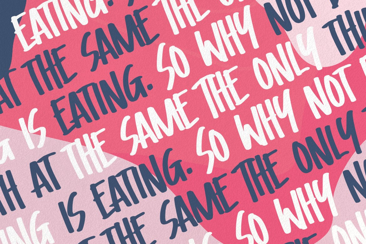 Little Kisses - Playful Display Font, a Script Font by Gassstype (Photo 7 of 8)