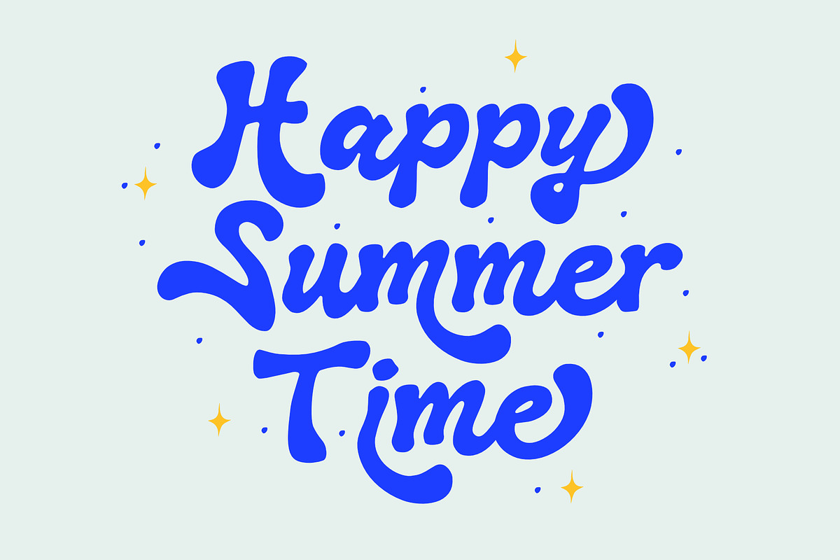 Megiula - Rounded Script Font, a Script Font by Sealoung (Photo 6 of 11)