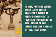 Benson, a Hank Makes Font, a Slab Serif Font by Hank Makes (Thumbnail 3 of 5)