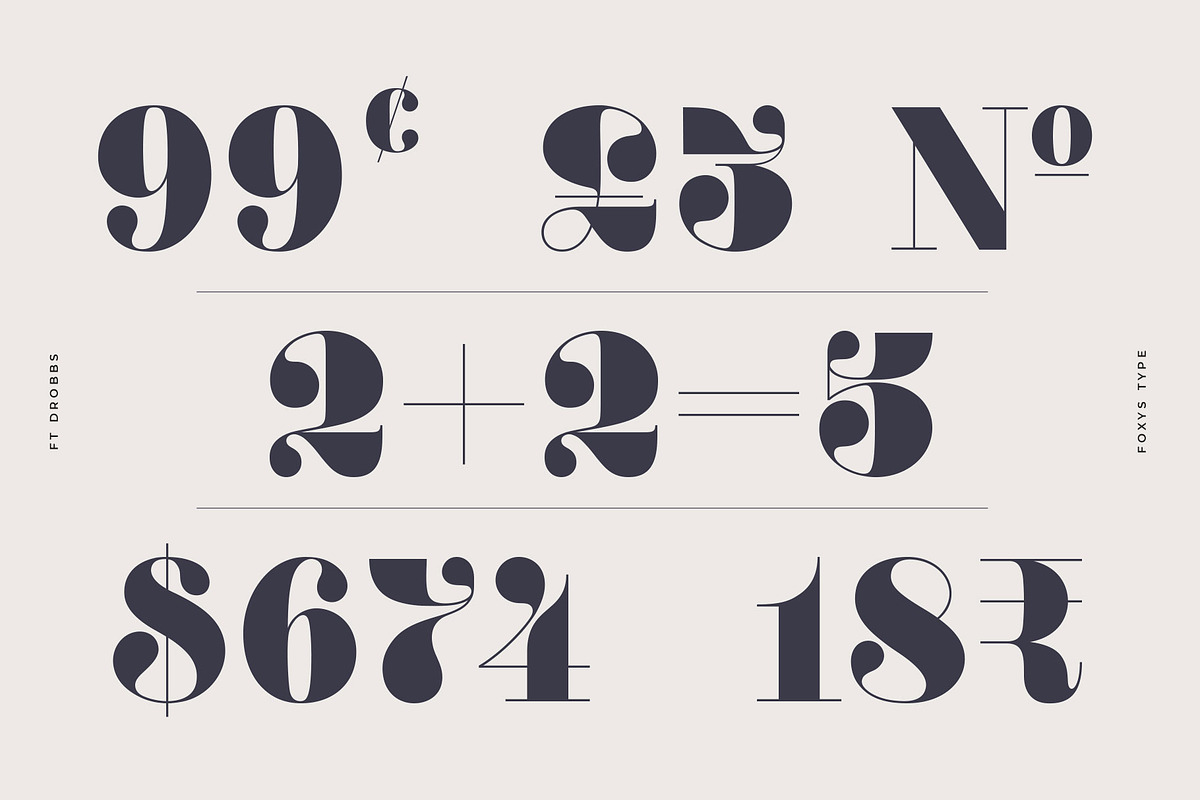Drobbs, a Serif Font by Foxys Type (Photo 4 of 8)
