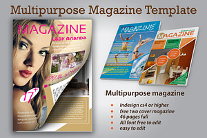 Multipurpose Magazine Template New
