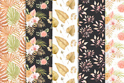 Tropical dried leaves set, an Illustration by svetodesign (Thumbnail 12 of 16)