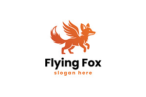 Flying Fox Logo, a Branding & Logo Template by Pixes