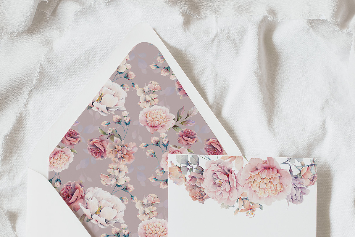 Watercolor Pastel Flowers, a Decorative Illustration by Damian Roh (Photo 9 of 17)