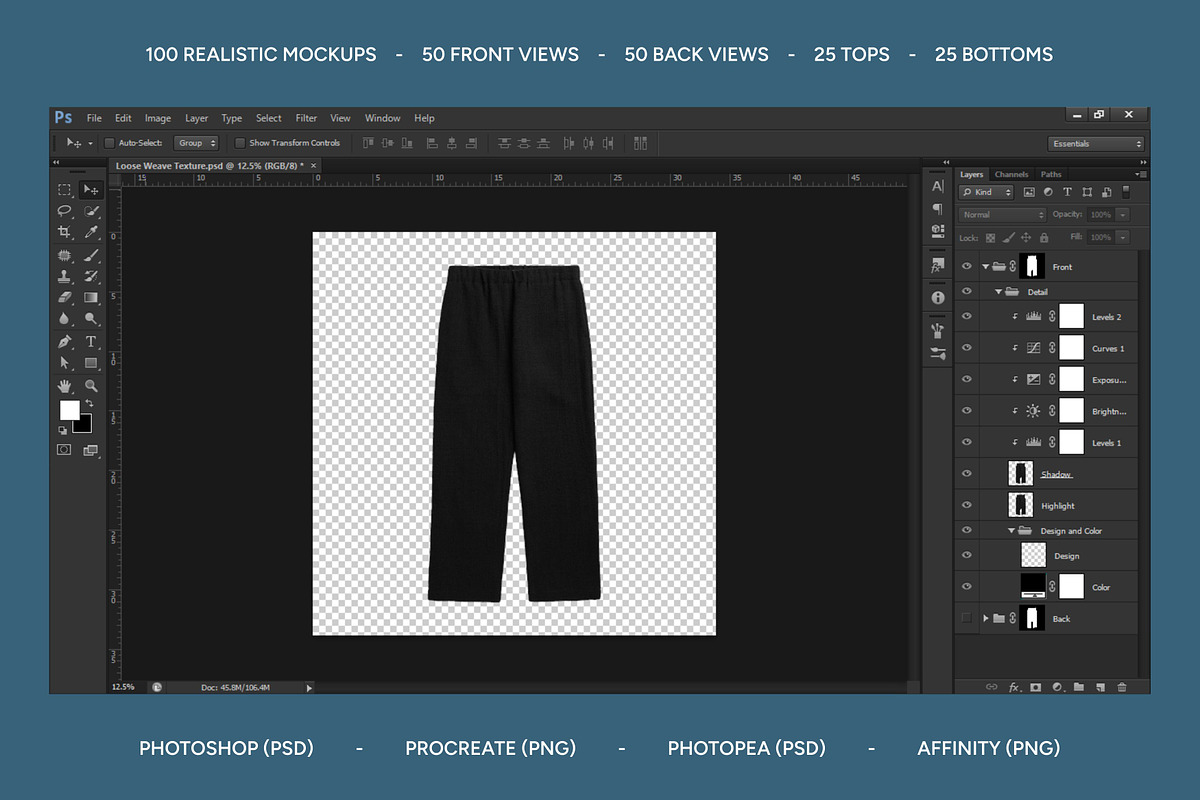 Streetwear Mockup, Clothing Mockup, an Advertising Mockup by AtelierDuVow (Photo 6 of 10)