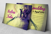 Vintage Wedding Postcard Template, a Flyer Template by Business Flyers (Thumbnail 3 of 3)