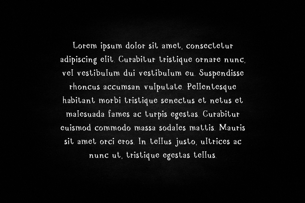 Lorem Serif preview 3