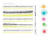 Batik Inspired Vector Brushes, a Brushes & More by KT Art & Design (Thumbnail 3 of 3)