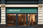 Shop Facade Mockup Generated with AI, an Advertising Mockup by dpi (Thumbnail 12 of 13)