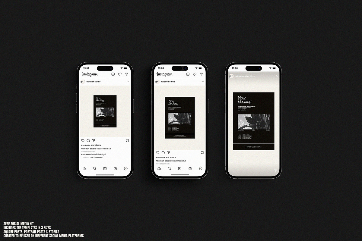 SERE / Social Media Kit (I), a Social Media Template by Wildnun Studio (Photo 4 of 23)