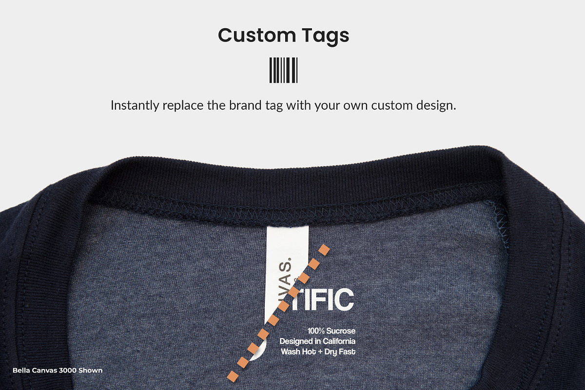 Bella Canvas 3001 T-Shirt Mockups, a Shirt Mockup by Photific (Photo 6 of 6)
