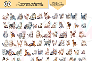 Cat Breeds PNG Bundle Cats Clipart, an Animal Illustration by VM PARTYS  BY TAIRUMA (Thumbnail 8 of 10)