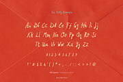 Tea Party Romance Handwritten Font, a Handwritten Font by Perplexitics (Thumbnail 15 of 16)